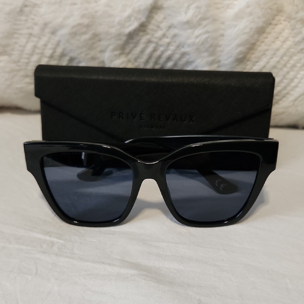 Prive Revaux Women's Black Sunglasses
